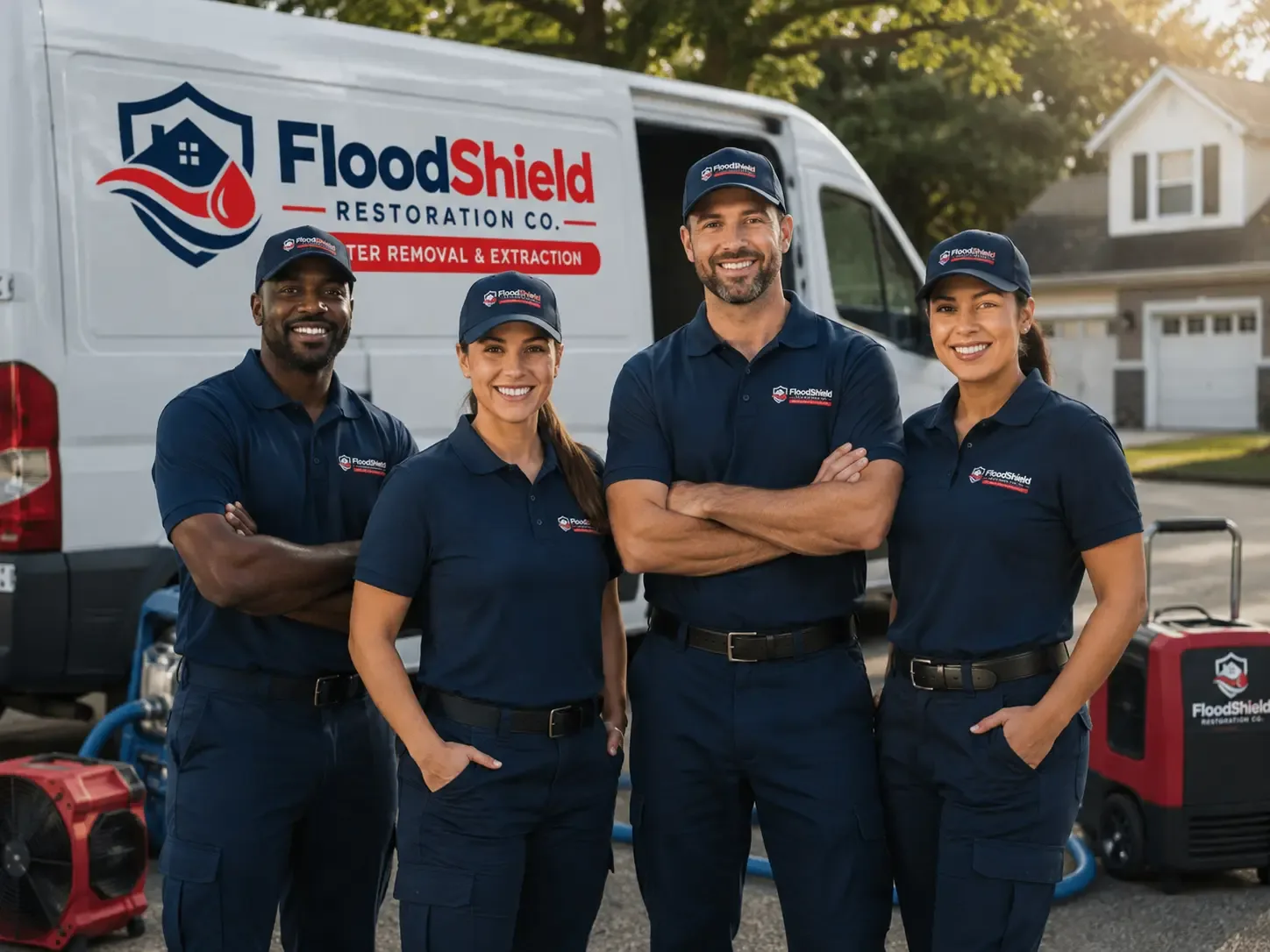 Flood Damage Restoration company in Lerna, IL